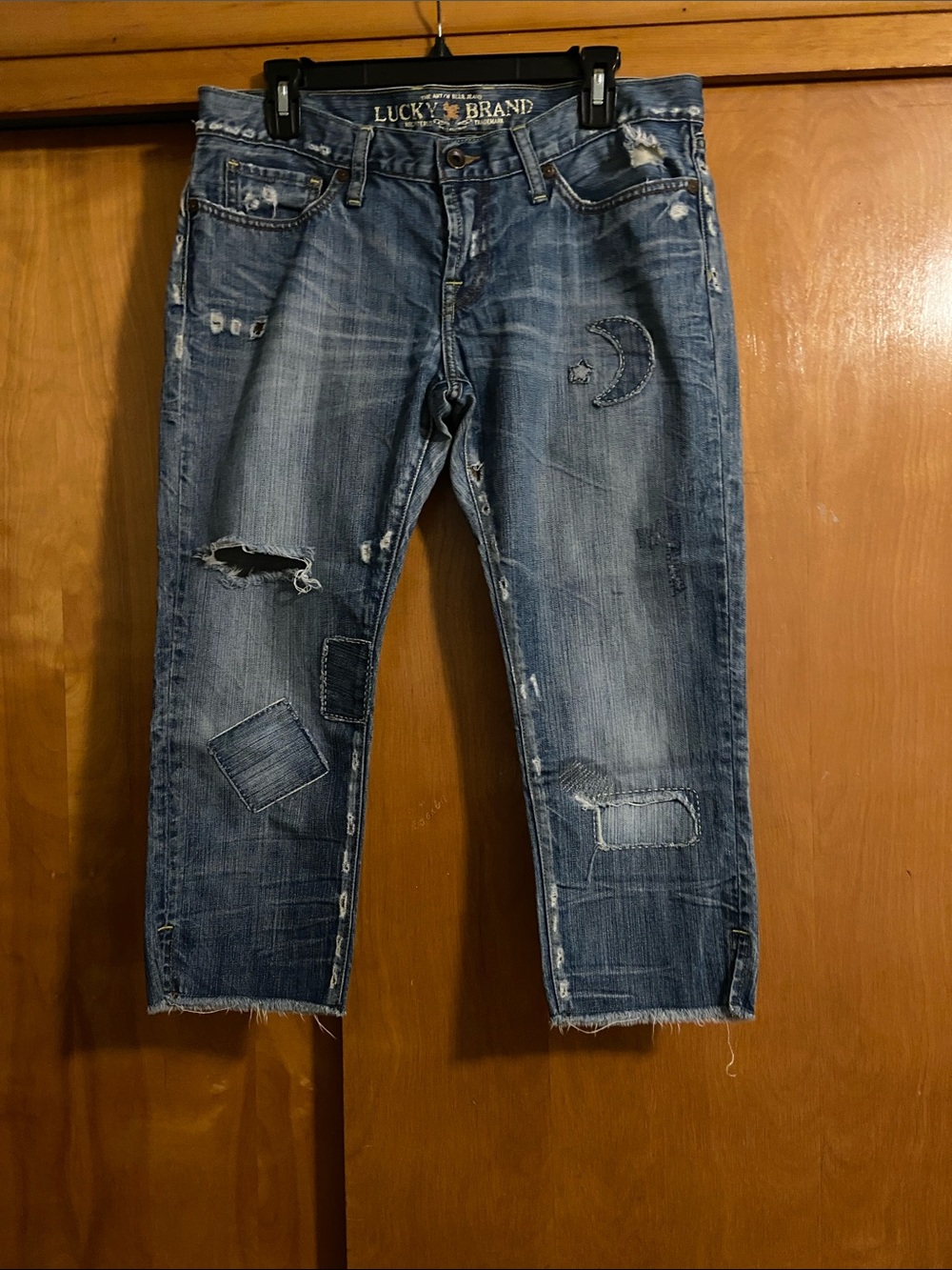 Lucky Brand Riley Slouchy Skinny Crop Jeans